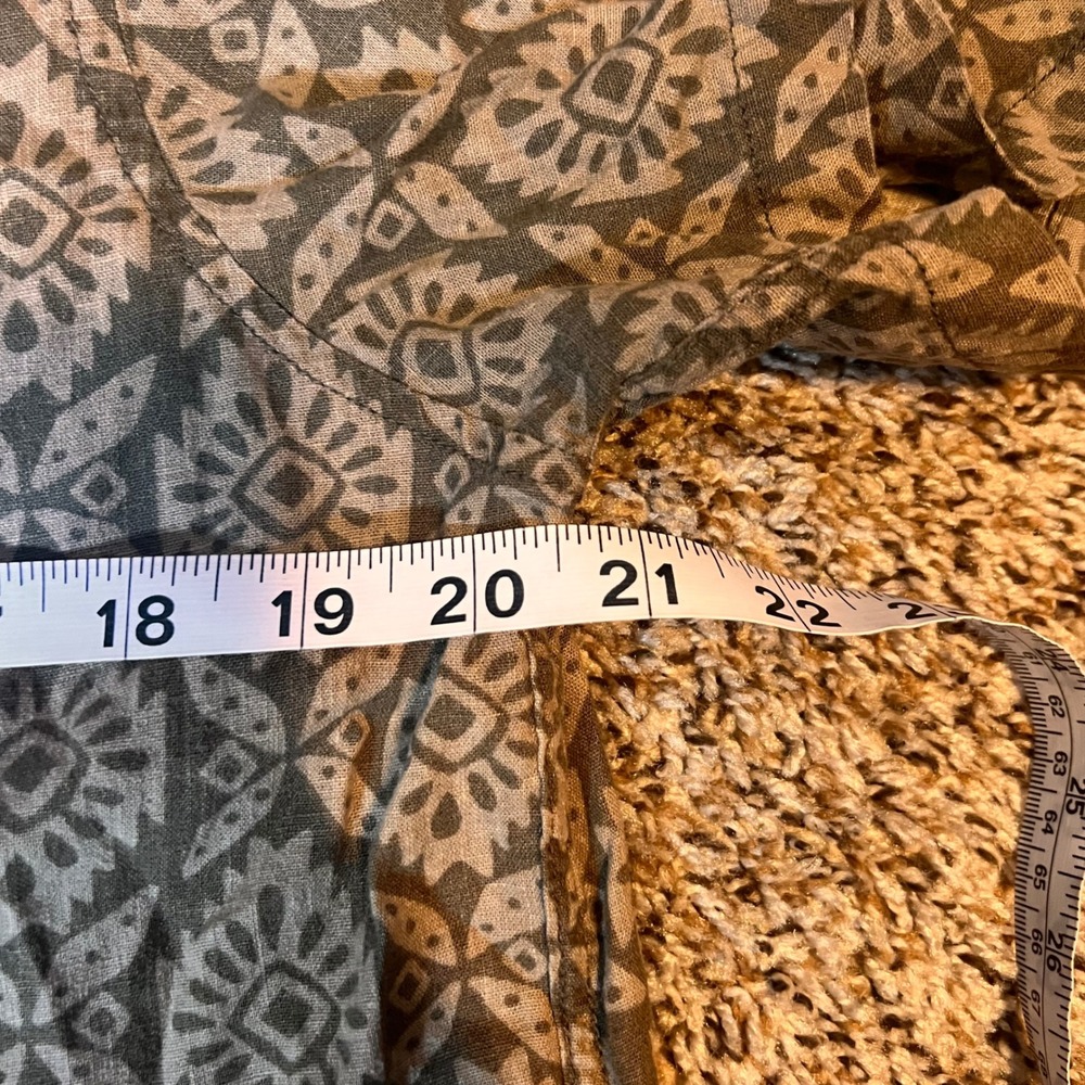 Pendleton Button Up Shirt Patterned Short Sleeve … - image 3